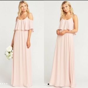 Show Me Your Mumu Caitlin Ruffle Maxi Dress